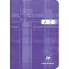 R&eacute;pertoire vocabulaire A5 96 pages lign&eacute; + marge centrale Couleur al&eacute;atoire