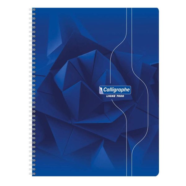 Cahier reliure int&eacute;grale 7000 24&times;32 cm 180 pages grands carreaux 70 g