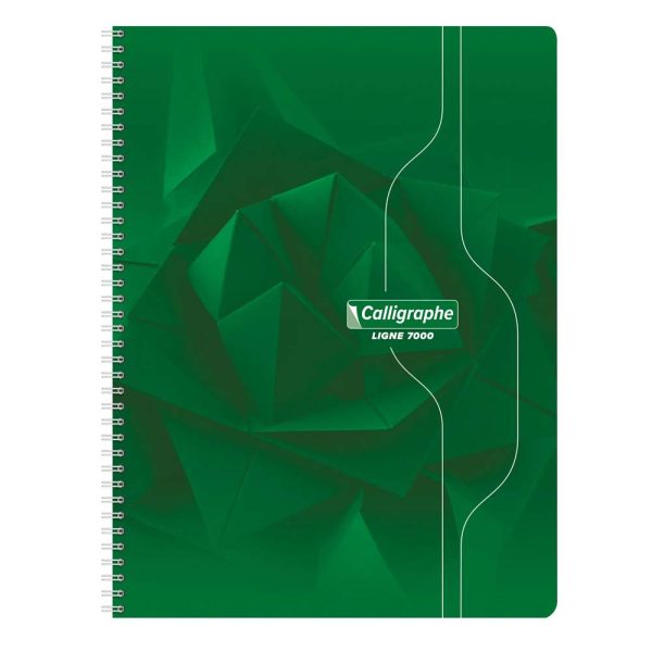 Cahier reliure int&eacute;grale 7000 24&times;32 cm 180 pages grands carreaux 70 g