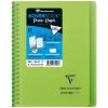 Carnet dessin/croquis Koverbook reliure int&eacute;grale enveloppante A5 100 pages papier blanc 125 g couverture polypropyl&egrave;ne transparent