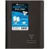 Carnet dessin/croquis Koverbook reliure int&eacute;grale enveloppante A5 100 pages papier blanc 125 g couverture polypropyl&egrave;ne transparent