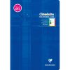 Cahier d'&eacute;criture piqu&eacute; sp&eacute;cial Dys A4 48 pages cadre et lignes 4 couleurs Interligne 3 mm