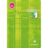 Cahier d'&eacute;criture piqu&eacute; sp&eacute;cial Dys A4 48 pages cadre et lignes 4 couleurs Interligne 5 mm