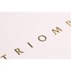 Triomphe GOLD cahier piq&ucirc;re textile A4 96 pages lign&eacute; papier blanc 90 g