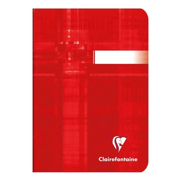 Carnet piqu&eacute; 10,5&times;14,8cm 96 pages uni