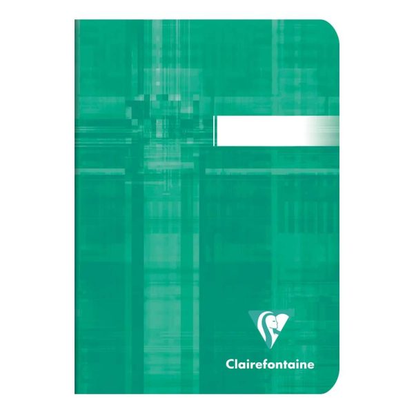 Carnet piqu&eacute; 10,5&times;14,8cm 96 pages uni