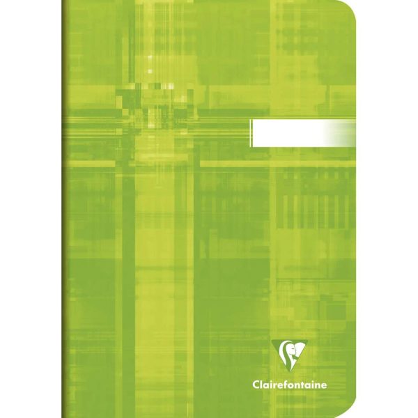 Carnet piqu&eacute; 14,8x21cm 48 pages petits carreaux Couleur al&eacute;atoire