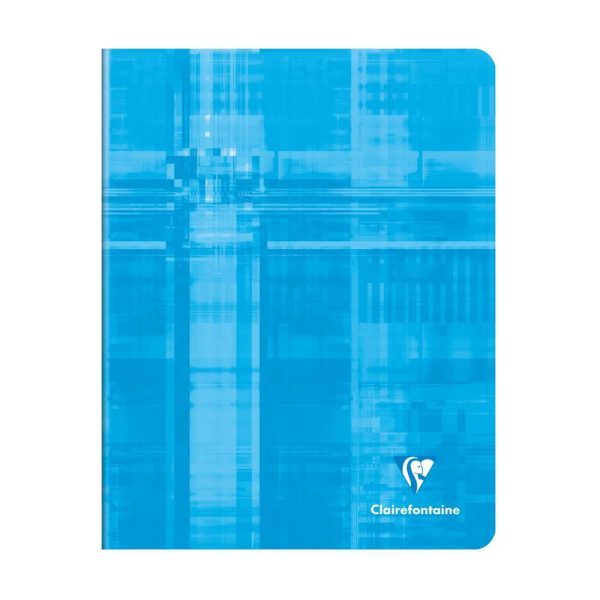 Cahier piqu&eacute; 16,5x21cm 72 pages quadrill&eacute; 10&times;10 + marge