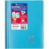 Carnet reliure int&eacute;grale enveloppante Koverbook A5 160 pages lign&eacute; couverture polypropyl&egrave;ne transparent
