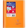 Carnet reliure int&eacute;grale enveloppante Koverbook A5 160 pages lign&eacute; couverture polypropyl&egrave;ne transparent