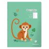 Cahier de po&eacute;sie piqu&eacute; Clairenfantine 24x32cm 48p grands carreaux + uni Couleur al&eacute;atoire