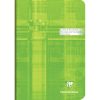 Carnet de vocabulaire piqu&eacute; A5 64 pages lign&eacute; + marge centrale