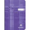 Carnet de vocabulaire piqu&eacute; A5 64 pages lign&eacute; + marge centrale