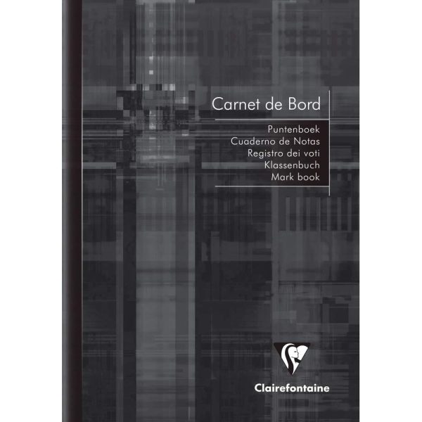 Carnet de bord enseignant piqu&eacute; A5 40 pages Couleur al&eacute;atoire