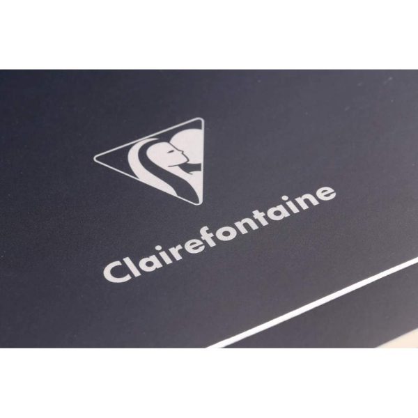 Triomphe PLATINUM carnet piq&ucirc;re textile A5 96 pages lign&eacute; papier ivoire 90 g