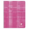 Cahier piqu&eacute; 17x22cm 64 pages grands carreaux Couleur al&eacute;atoire
