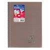 Cahier reliure int&eacute;grale enveloppante Koverbook A4 160 pages grands carreaux couverture polypropyl&egrave;ne transparent