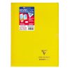 Cahier reliure int&eacute;grale enveloppante Koverbook A4 160 pages grands carreaux couverture polypropyl&egrave;ne transparent