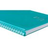 Cahier reliure int&eacute;grale enveloppante Koverbook Silver A4 160 pages lign&eacute; couverture polypropyl&egrave;ne opaque