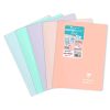 Cahier reliure int&eacute;grale enveloppante Koverbook Blush A4 160 pages lign&eacute; couverture polypropyl&egrave;ne opaque bicolore