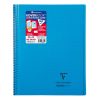 Cahier reliure int&eacute;grale enveloppante Koverbook 24x32cm 160 pages petits carreaux couverture polypropyl&egrave;ne transparent