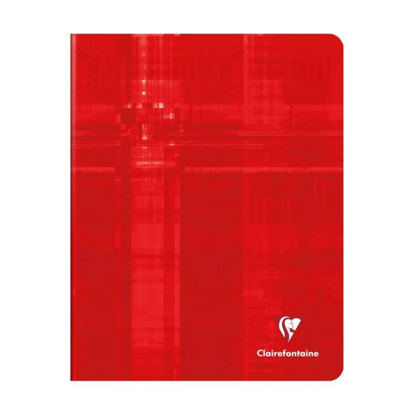 Cahier piqu&eacute; 16,5x21cm 120 pages petits carreaux + marge
