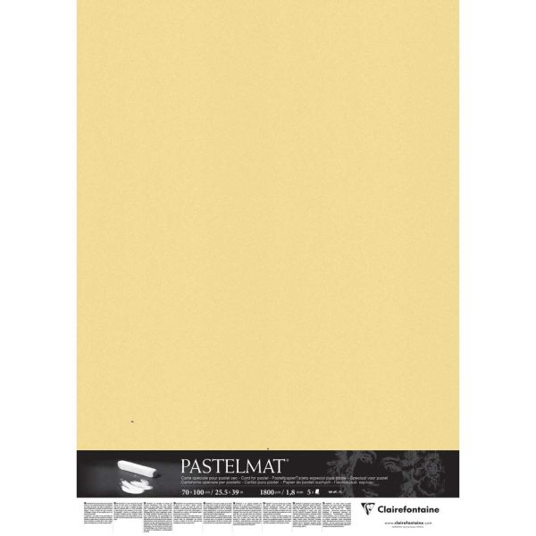 Pastelmat contrecoll&eacute; 5F 70x100cm