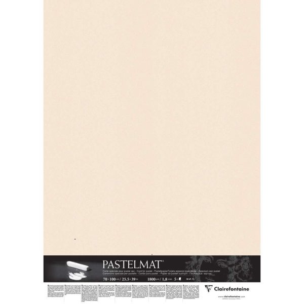 Pastelmat contrecoll&eacute; 5F 70x100cm
