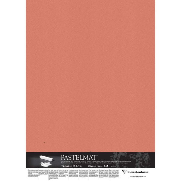 Pastelmat contrecoll&eacute; 5F 70x100cm
