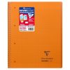 Cahier reliure int&eacute;grale enveloppante Koverbook A4+ 160 pages grands carreaux d&eacute;tachables perfor&eacute; 4 trous couverture polypropyl&egrave;ne transparent