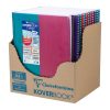 Cahier reliure int&eacute;grale enveloppante Koverbook TWIN A4+ 80 pages grands carreaux + 80 pages petits carreaux d&eacute;tachables perfor&eacute; 4 trous couverture polypropyl&egrave;ne bicolore