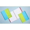Cahier reliure int&eacute;grale enveloppante Koverbook TWIN A4+ 80 pages grands carreaux + 80 pages petits carreaux d&eacute;tachables perfor&eacute; 4 trous couverture polypropyl&egrave;ne bicolore