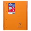 Cahier reliure int&eacute;grale enveloppante Koverbook A4+ 160 pages lign&eacute; sans marge d&eacute;tachables perfor&eacute; 4 trous couverture polypropyl&egrave;ne transparent
