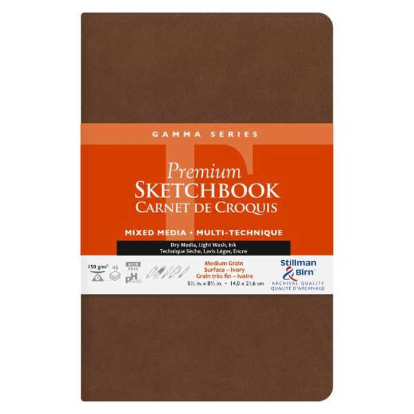 Gamma Series carnet souple 46F 21,6x14cm 150g