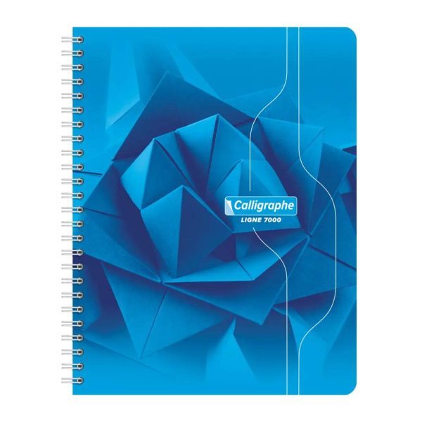 Cahier reliure int&eacute;grale 7000 17&times;22 cm 100 pages grands carreaux 70 g