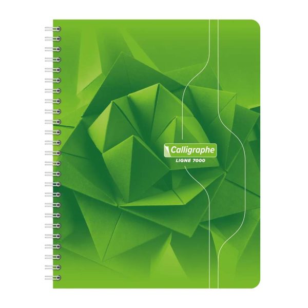 Cahier reliure int&eacute;grale 7000 17&times;22 cm 100 pages grands carreaux 70 g