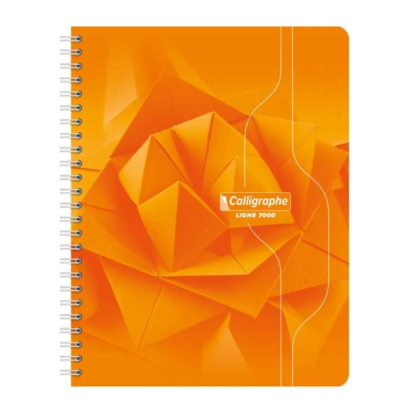 Cahier reliure int&eacute;grale 7000 17&times;22 cm 100 pages petits carreaux 70 g