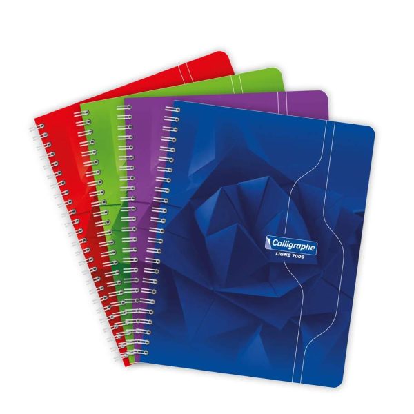 Cahier reliure int&eacute;grale 7000 17&times;22 180 pages petits carreaux 70 g