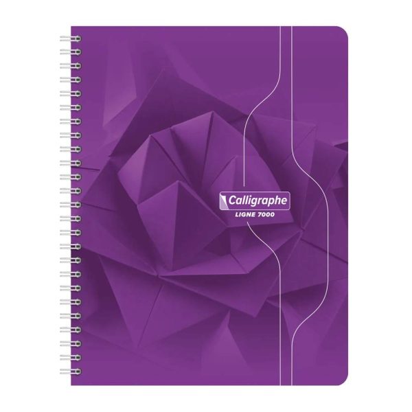Cahier reliure int&eacute;grale 7000 17&times;22 180 pages petits carreaux 70 g