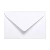 Paquet de 50 Enveloppes de Visite Blanches 95x145mm - Gomm&eacute;e - 120g/m2