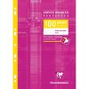 Copies doubles sous &eacute;tui A4 100 pages perfor&eacute;es petits carreaux