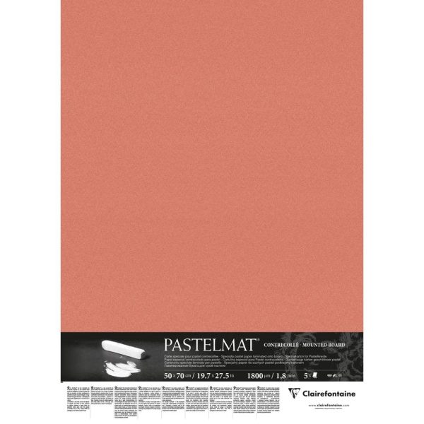 Pastelmat contrecoll&eacute; 5F 50x70cm