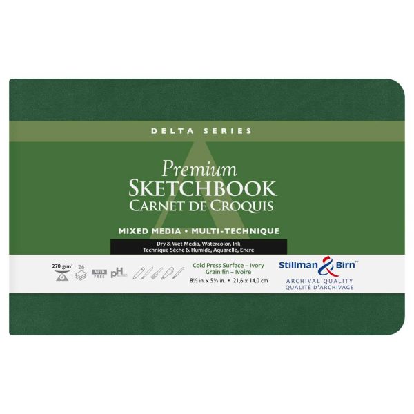 Delta Series carnet souple 26F 14&times;21,6cm 270g