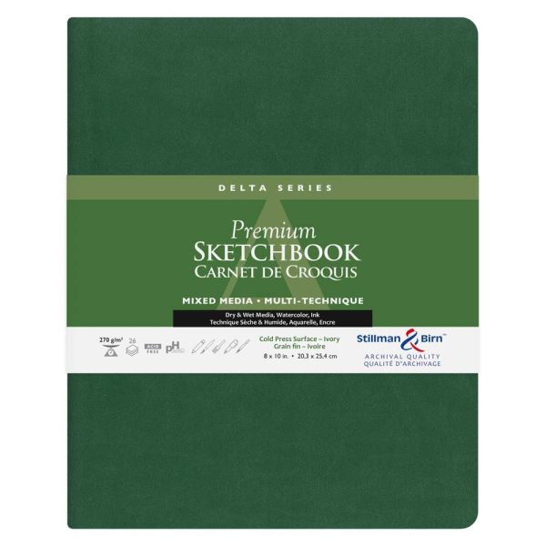 Delta Series carnet souple 26F 20,3&times;25,3cm 270g