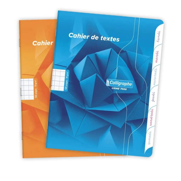 Textes piqu&eacute; 7000 17&times;22 cm 120 pages grands carreaux 70 g