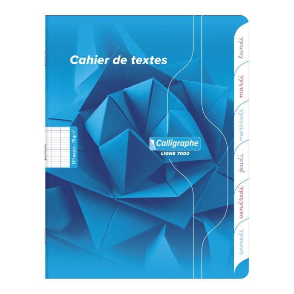 Textes piqu&eacute; 7000 17&times;22 cm 120 pages grands carreaux 70 g