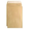 Paquet de 50 Pochettes Kraft Milleraies Brun B5-176x250 mm - Auto-Adh&eacute;sives - 90g/m2
