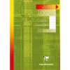 Copies doubles sous &eacute;tui A4 100 pages non perfor&eacute;es lign&eacute;