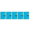 Carnet reliure int&eacute;grale EUROPA GLOSSY A5 180 pages d&eacute;tachables micro-perfor&eacute;es lign&eacute; + marge