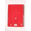 Carnet reliure int&eacute;grale EUROPA GLOSSY A5 180 pages d&eacute;tachables micro-perfor&eacute;es lign&eacute; + marge